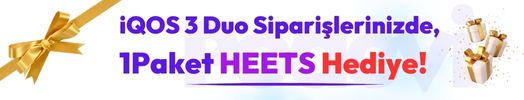 iQOS 3 Duo Cihaz Alan Herkese 1 Paket Heets Hediye