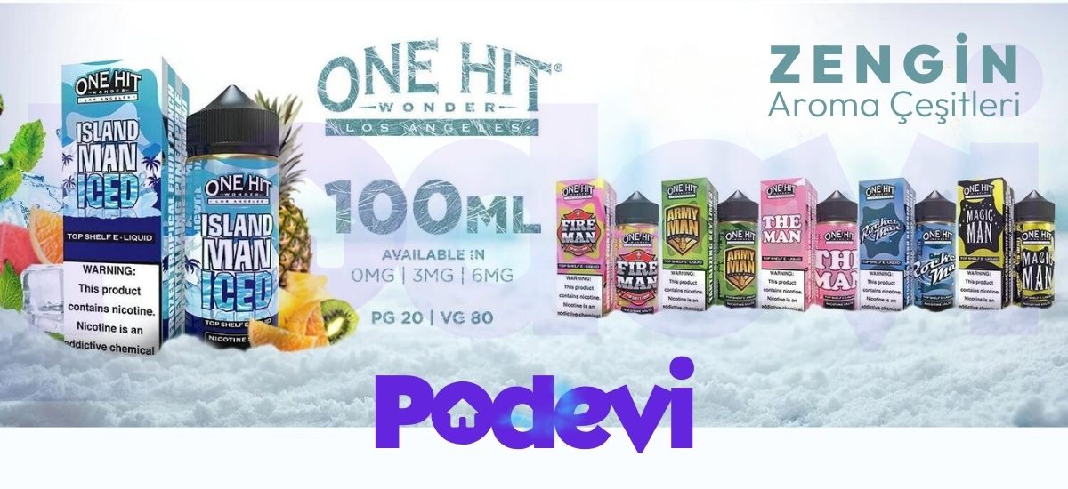 One Hit Wonder Likit 100ML Orijinal Ürün Banner Görseli - PodEVi