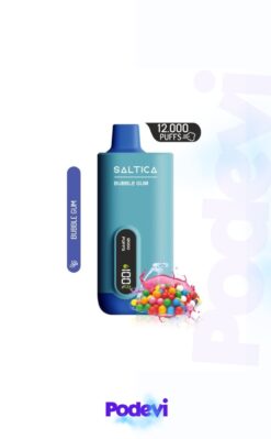 Saltica 12000 Puff Dijital Göstergeli Buble Gum Aromalı E-Sigara